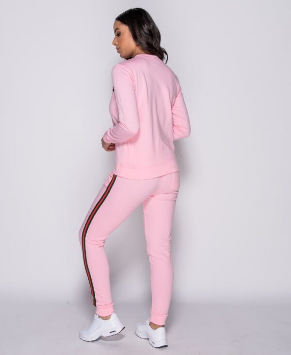 Stripe Detail Loungewear Set Pink - Bild 7