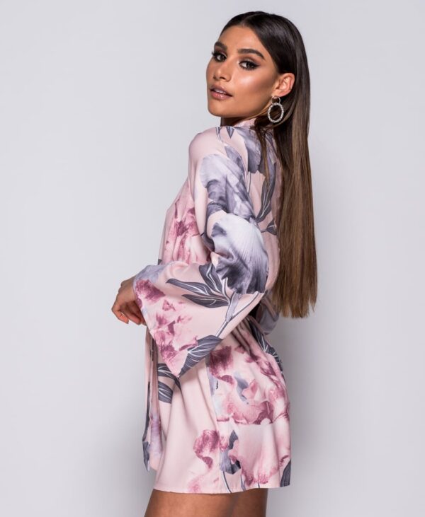 unique Modest Stylish Floral playsuit high quality women fashion kläder