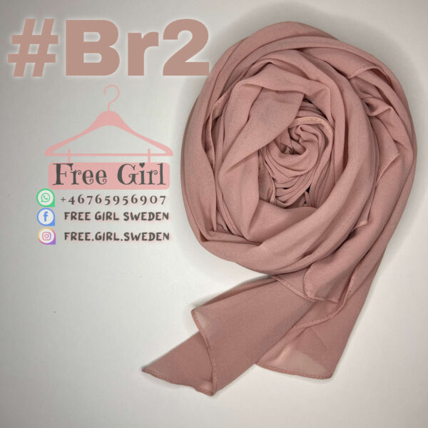 Bäver Chiffon Hijab