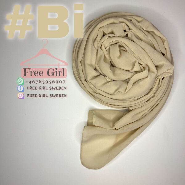 Vanilla Chiffon Hijab